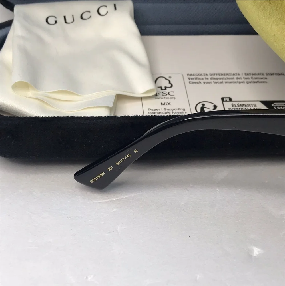 New - 💯 Original Gucci Unisex GG0158SN 54mm Sunglasses Men